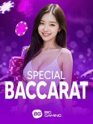 Special Baccarat live dealer game by Big Gaming at WINBOX Malaysia